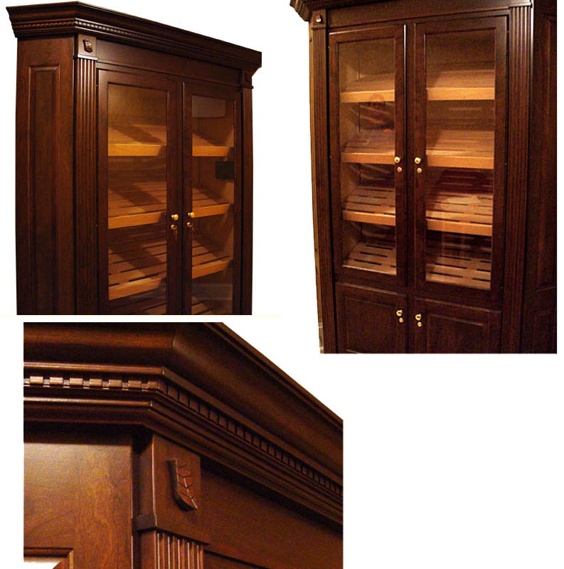 custom made cigar cabinet
